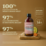 Set De Mascarilla Facial De Hierbas Detox + Bruma Facial Vigorizante + Aceite Facial