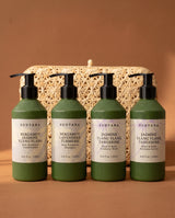 The Hair & Body Kindness Set — 100% natural origin shampoo, conditioner, body wash and lotion — gentle care for hair and body