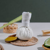 Bola De Compresión De Hierbas Para Relajación Y Rejuvenecimiento Facial, Con Jengibre Cassumunar Thai Wan Plai