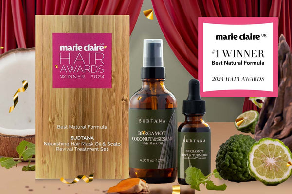 SUDTANA's Hair Duo: Marie Claire UK 2024's "Best Natural Formula" Award Winner!