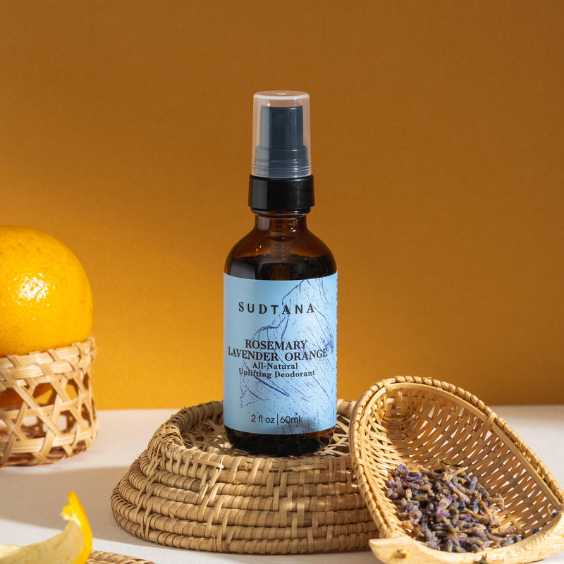 Sudtana Rosemary, Lavender & Orange All-Natural Uplifting Deodorant