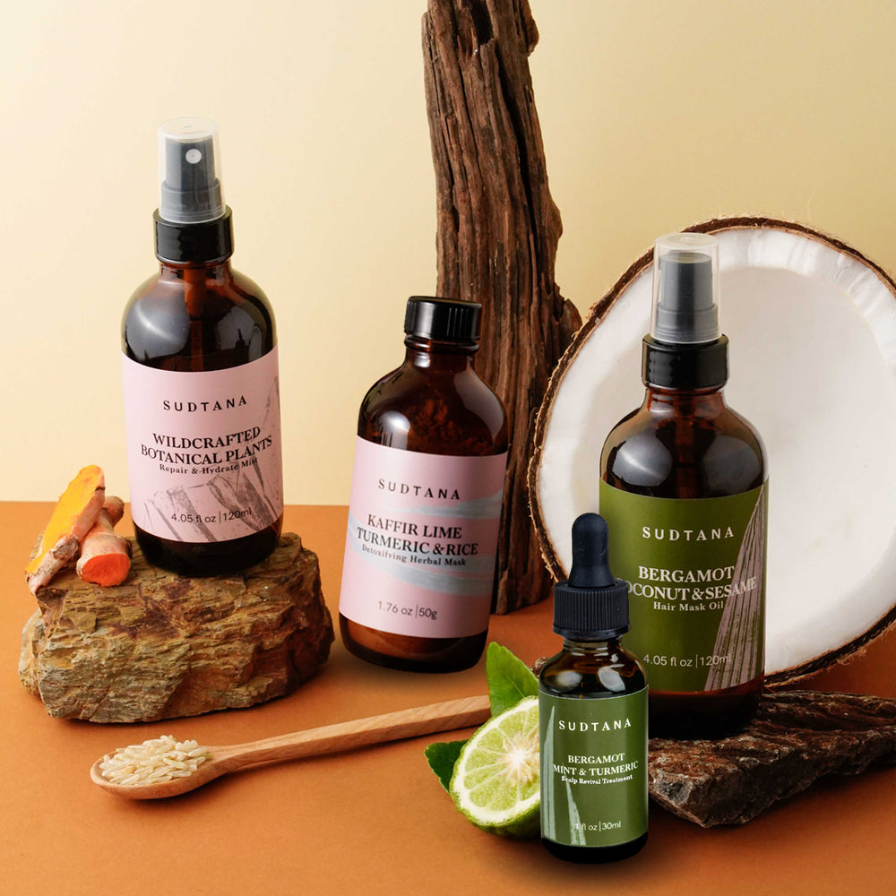 Set De Ascarilla Capilar Nutritiva + Serum Revitalizante Para Raíces