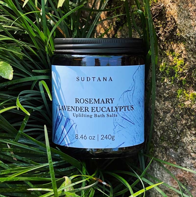 Rosemary Lavender Eucalyptus Uplifting Bath Salts