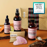 Set De Mascarilla Facial De Hierbas Detox + Bruma Facial Vigorizante + Aceite Facial