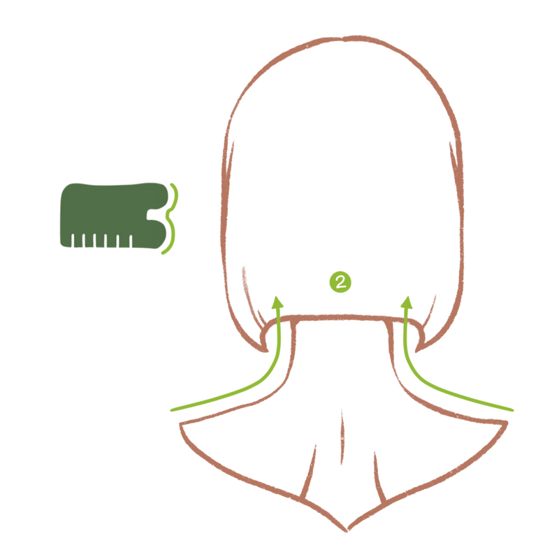 SUDTANA Natural Green Aventurine Quartz Gua Sha Comb