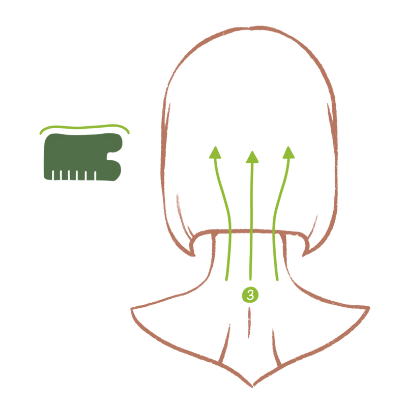 SUDTANA Natural Green Aventurine Quartz Gua Sha Comb