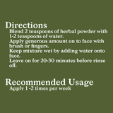 Detoxifying Herbal Facial Mask - Sudtana