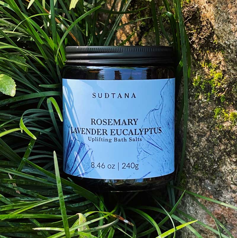SUDTANA Rosemary Lavender Eucalyptus Uplifting Bath Salts