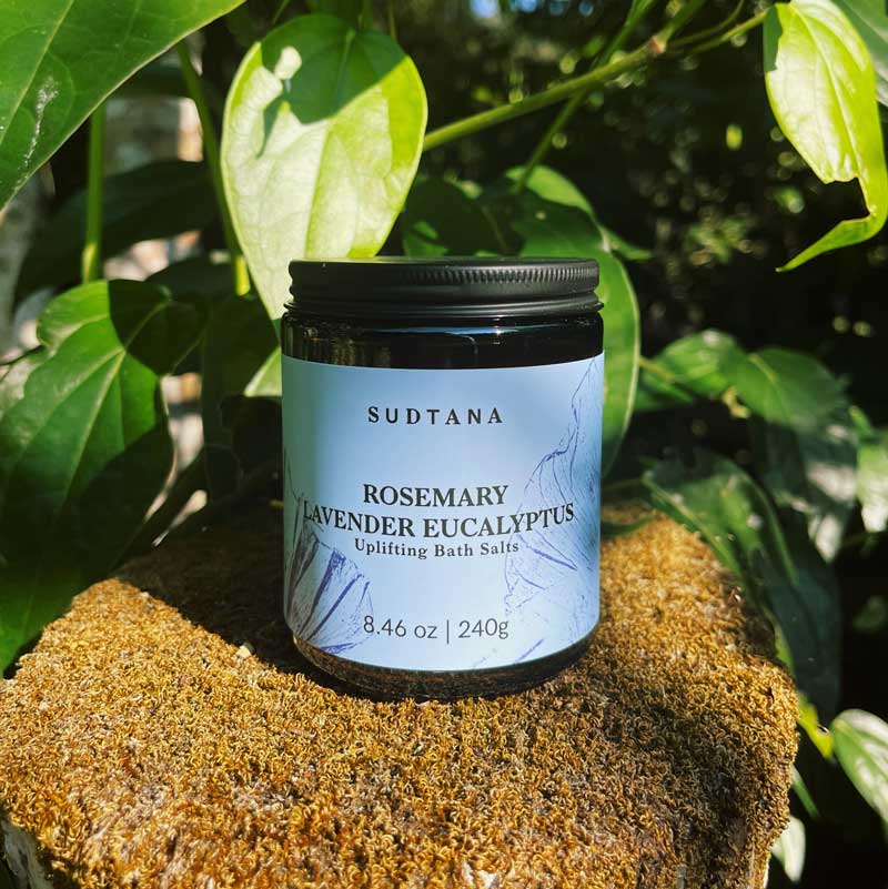 SUDTANA Rosemary Lavender Eucalyptus Uplifting Bath Salts
