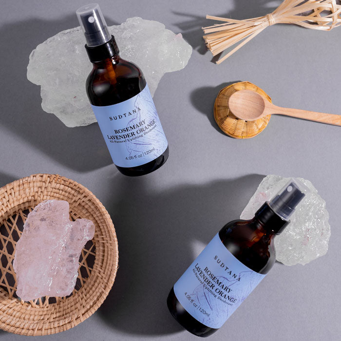 SUDTANA Rosemary, Lavender & Orange All-Natural Uplifting Deodorant
